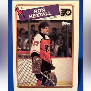 Ron Hextall 1988/89 Topps Philadelphia Flyers Hockey Card